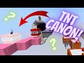TNT canon in Bedwars