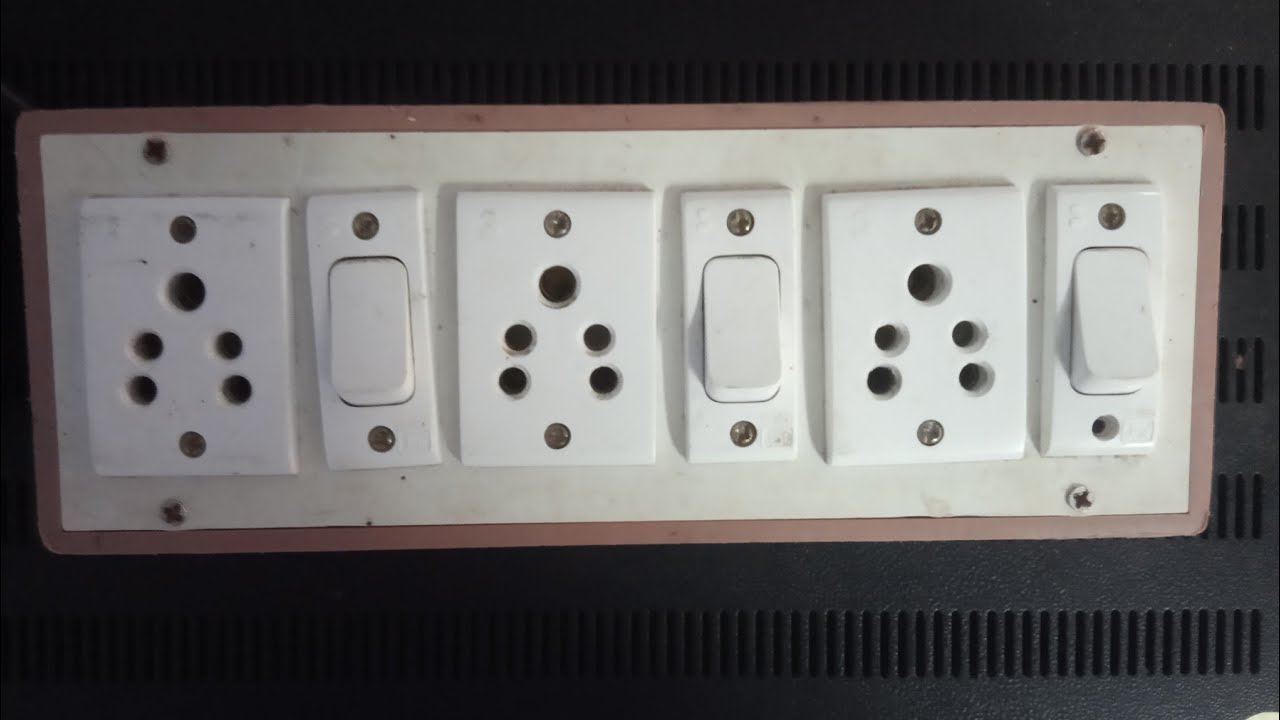 electrical switch board wiring in telugu switch board connections