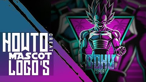 How to create your own custom mascot logo in ps touch android.