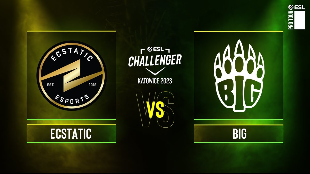ECSTATIC vs. BIG - Map 1 [Anubis] - ESL Challenger Katowice 2023 Europe CQ - Grand-final