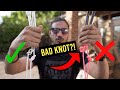 BETTER SKIPPING!? HOW TO KNOT YOUR JUMP ROPE CORRECTLY! Subscriber Teaches Rush Athletics