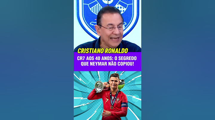 🔥 CR7 AOS 40 ANOS: O SEGREDO QUE NEYMAR NÃO COPIOU! #youtubeshorts #cristianoronaldo #cr7