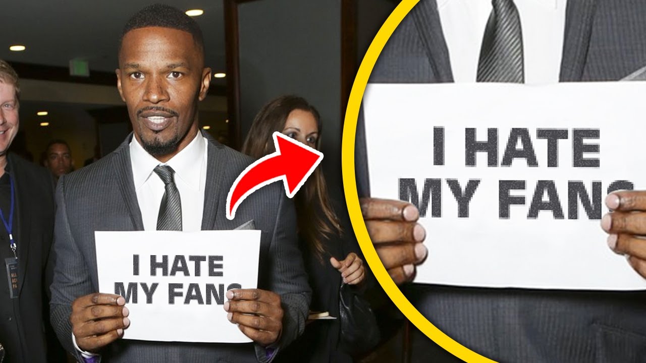 Top 10 Jamie Foxx Warning Signs We Missed