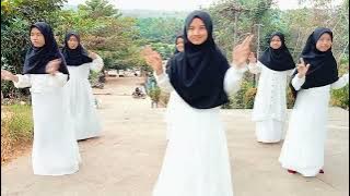 Dance arabic santriwati versi MAULA YA SHOLLI WA SALLIM #ayomondok #dance #suaramerdu