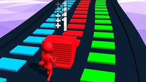 Stack Colors Lv 7 - Gameplay Walkthrough iOs, Android #Shorts