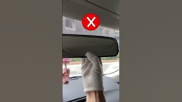 Correctly adjust the operation of the rearview mirror. #short  #shortsvideo  #car  #driving  #tips