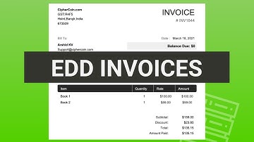 Easy Digital Downloads (EDD) PDF Invoices WordPress Plugin