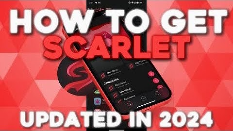 How to Get Scarlet UPDATED For Free! ( No revokes And No blacklist!) | 2024!