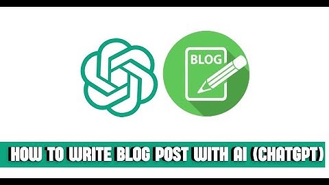 HOW TO WRITE BLOG POST WITH AI (CHATGPT) | BEST SEO PROMPTS