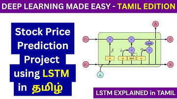 Stock Price Prediction using LSTM | Deep Learning Project in Tamil | Python Tutorial