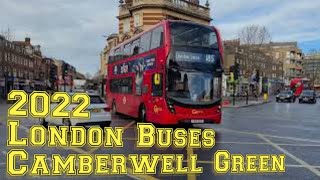 London Buses at Camberwell Green (2022)
