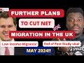 Further plans to cut net migration in the uk  more proposed strict immigration policies may 2024