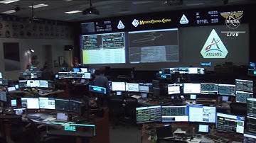 Artemis I | Return Powered Flyby | Real ATC