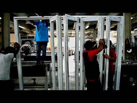 How To Mack Upvc Folding Doors | A To Z Tech | How To Make Folding Doors | UPVC DOOR
