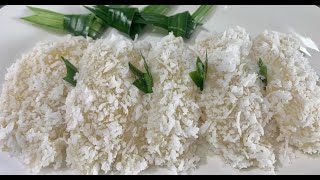椰丝木薯糕 Tapioca Kueh with Grated Coconut