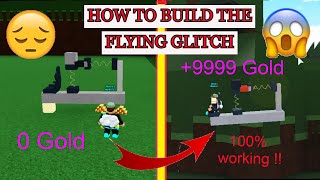 EPIC FLY GLITCH In Build A Boat For Treasure In Roblox!(WORKING)