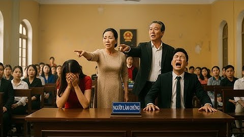 Ly Hôn, Bố Mẹ Chồng Đứng Lên Giữa Tòa, Nói Một Câu Khiến Con Trai Sụp Đổ – Con Dâu Bật Khóc Như Mưa