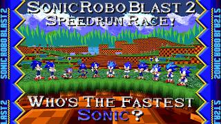 Sonic Robo Blast 2: Which Sonic Can Beat Bridge Hill Zone The Fastest? (Full Roster!)