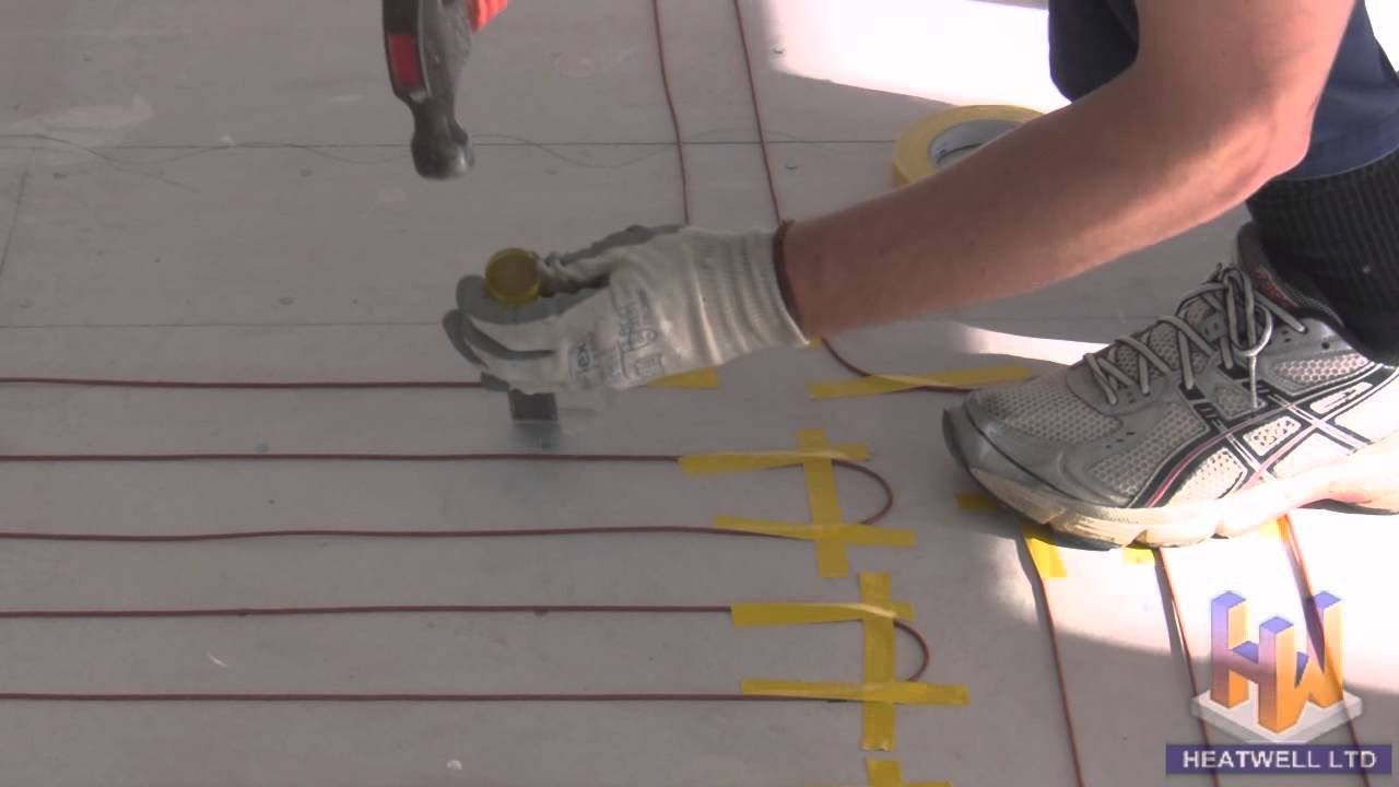 Heatwell Underfloor Heating Installation Video - YouTube