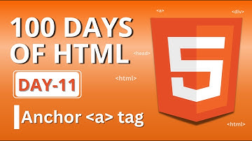 Anchor Tags Explained | Absolute vs Relative Paths in HTML | 100 Days of HTML