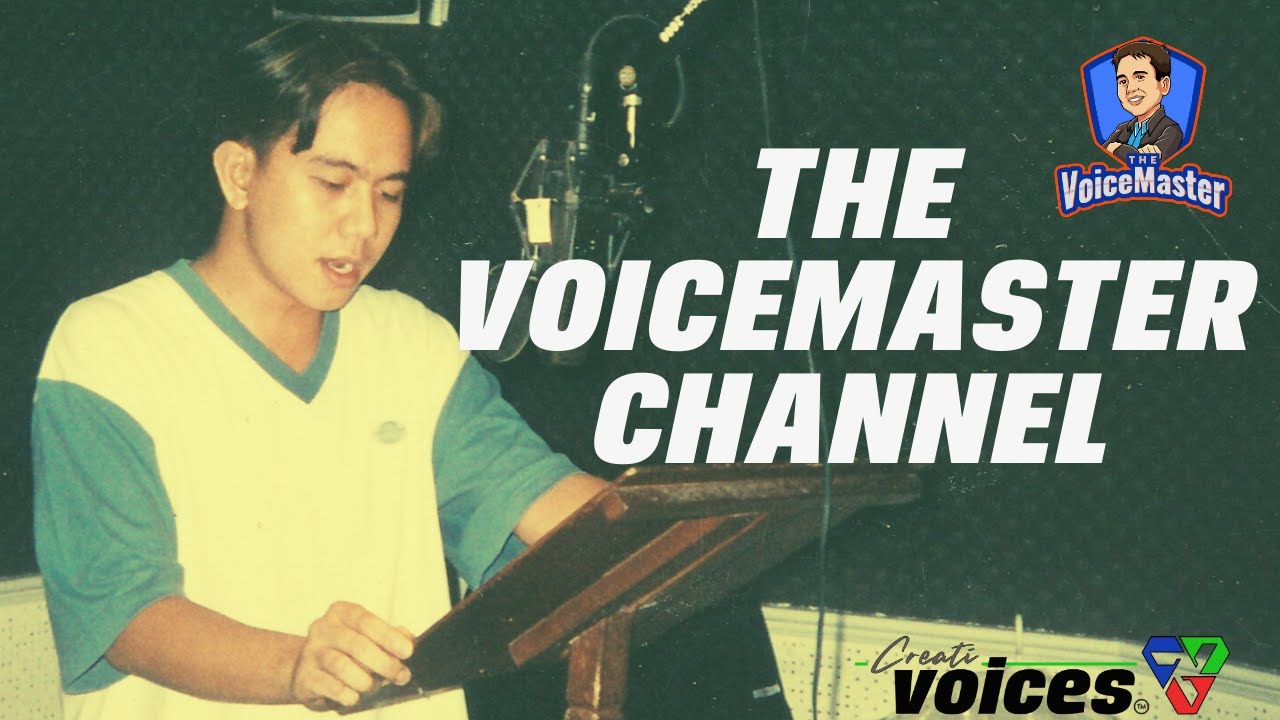 The VoiceMaster Channel Intro - Pocholo De Leon Gonzales aka The VoiceMaster New Channel