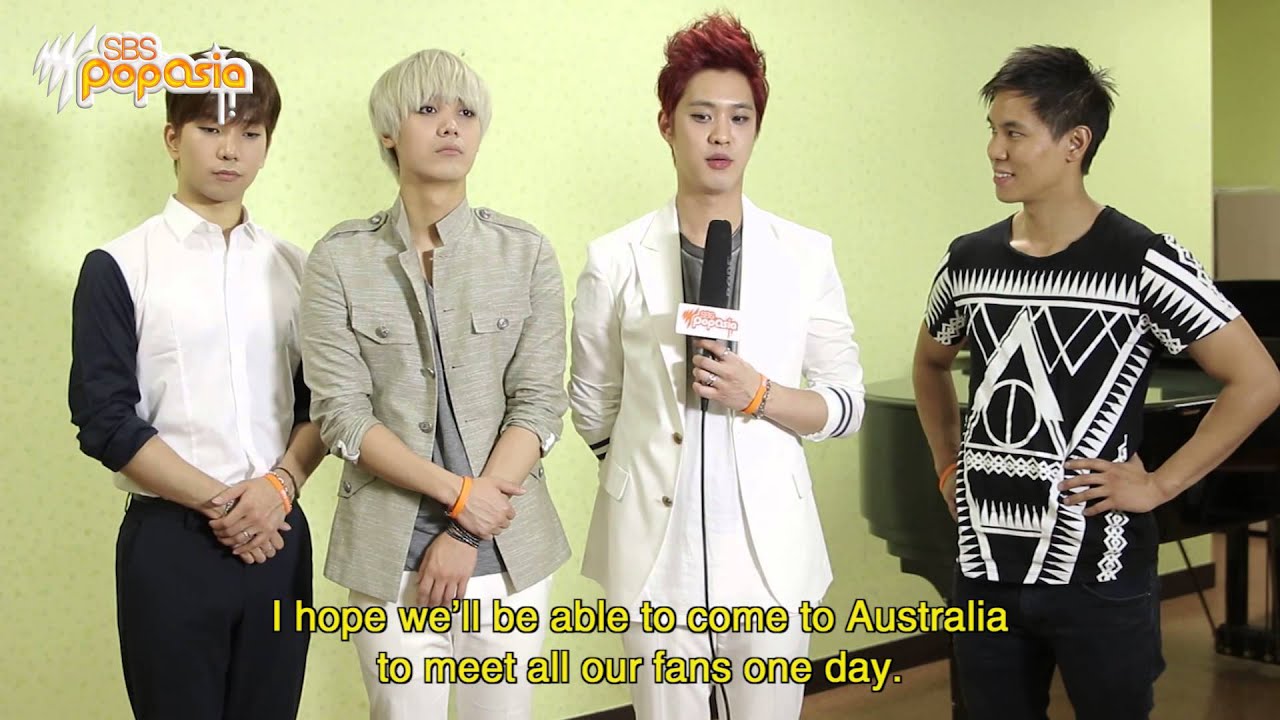 MBLAQ learn about Australian culture... Andy Trieu style [SBS PopAsia TV]