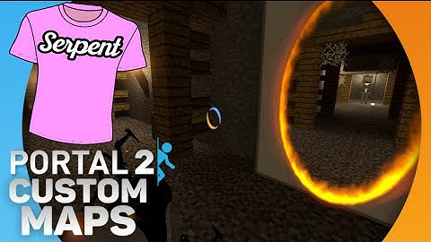 GAY MINECRAFT! - Portal 2: Custom Maps!