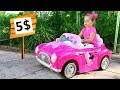 Diana Pretend Play with new Toy Cars - YouTube