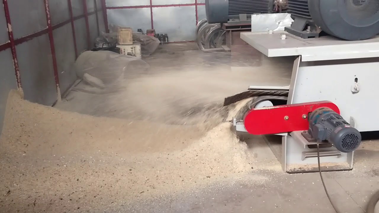 WOOD SAWDUST MACHINE/SAWDUST MILL/WOOD GRINDER KOREA YouTube