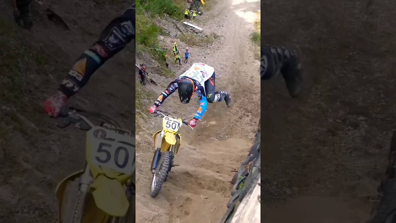 The hardest hill climbing in the world 😫🛵 