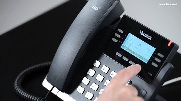 Yealink T42G Answering a Call