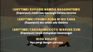 U can Do It - Domino Naruto Shippuden Ending 15 (Lirik dan Terjemah)
