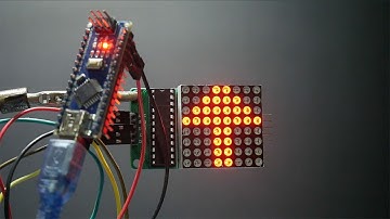 Arduino NANO + LED Matrix 8x8