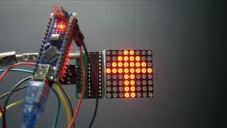 Arduino NANO + LED Matrix 8x8