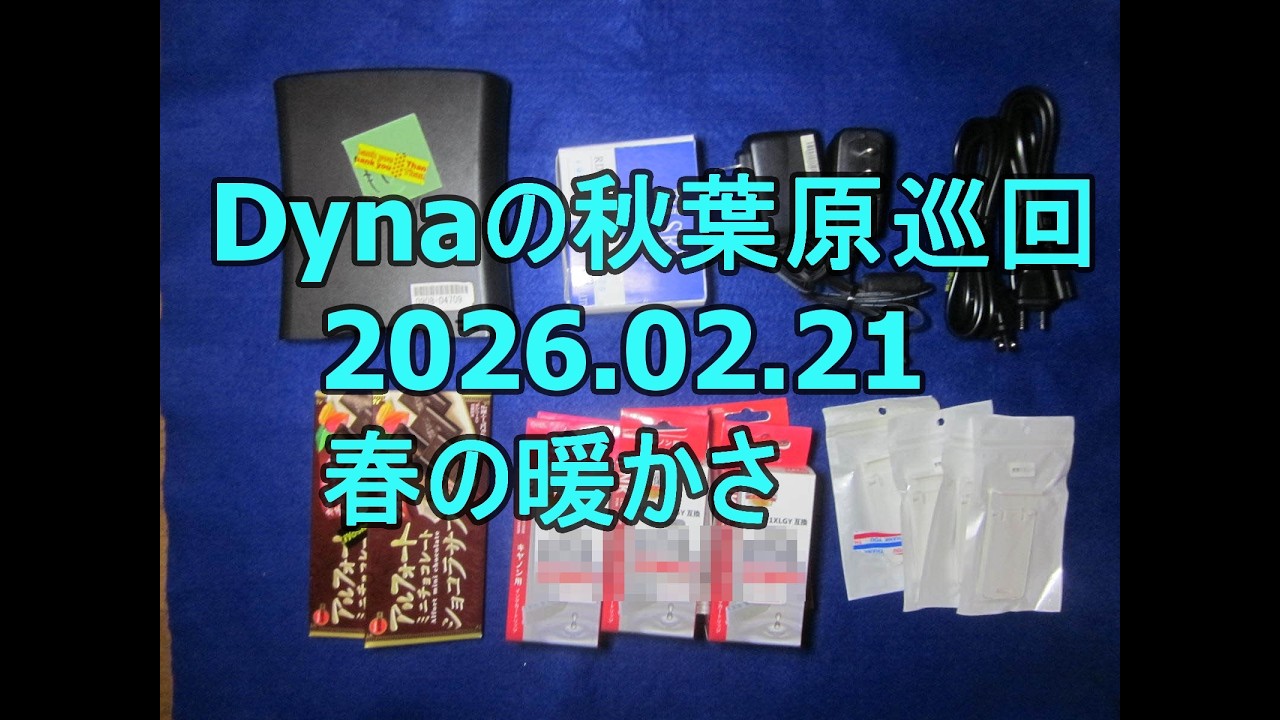 Dynaの秋葉原巡回20260221