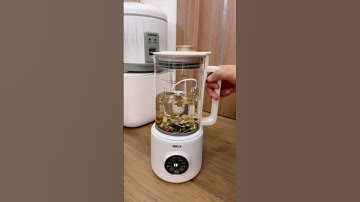 Làm sữa hạt tại nhà mang đi làm đơn giản, nhanh gọn, tiết kiệm với máy sữa hạt #gilux #maylamsuahat