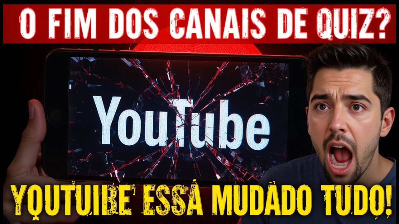O FIM DOS CANAIS DE QUIZ NO YOUTUBE