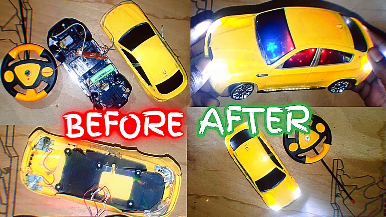 Toy Rc car repairing Full Restoration💡Remote control car old to new🔥