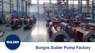 Sulzer Pumps Factory Tour in Burgos, Spain
