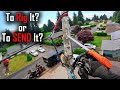 Dead Trees Dismantled in Tight Space – Precision at Its Finest!