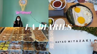 LA diaries: last few days in LA, good food + Miyazaki exhibition!