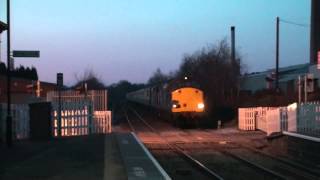 The Easter Highlander Through Hartlebury DRS 37607 & 37409 01.04.13