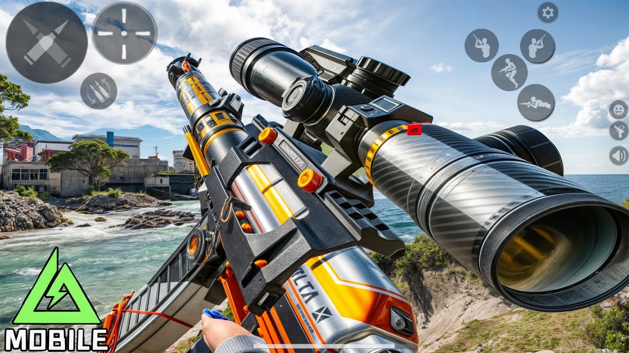 DELTA FORCE MOBILE - VSS (auto sniper) GAMEPLAY