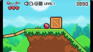 trò chơi Bóng đỏ phiêu lưu 2   Game Vui  nhộn screenshot 1