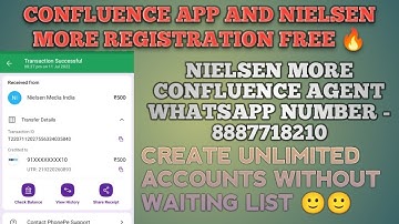 NIELSEN MORE AND CONFLUENCE REGISTRATION OPEN 🔥  CREATE NEW ACCOUNT WITHOUT WAITING LIST NO CHARGE 🔥
