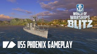 Let's Use: USS Phoenix - World of Warship Blitz Gameplay