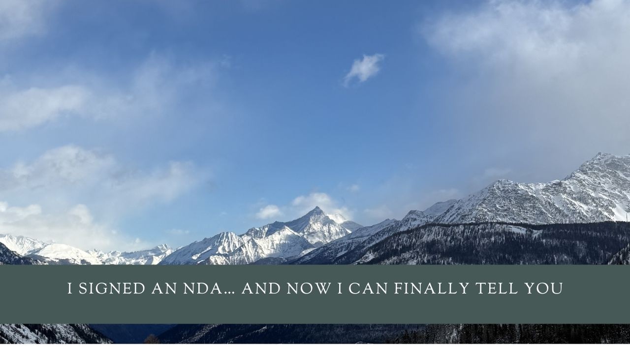 I Signed an NDA… and Now I Can Finally Tell You