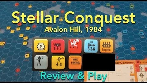 Stellar Conquest (Avalon Hill) Review & How to Play