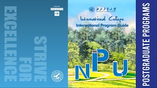NPU Postgraduate Application Procedure - 2023 Admissions