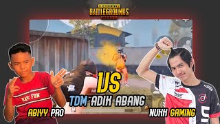 TDM Container 1v1 !! Abang vs Adik | Nukk vs Abiyy Pro - Team Deathmatch PUBG Mobile